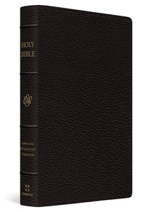ESV Preaching Bible, Verse-by-Verse Edition (Goatskin, Black) Leather Bound