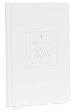 Load image into Gallery viewer, KJV, Baby's First New Testament, Hardcover, White, Red Letter, Comfort Print Hardcover
