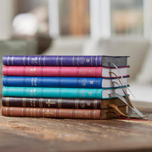 Load image into Gallery viewer, KJV Holy Bible: Ultra Thinline, Brown Leathersoft, Red Letter, Comfort Print: King James Version: King James Version, Brown, Leathersoft, Ultra .Translations Diligently Compared and Revis Imitation Leather
