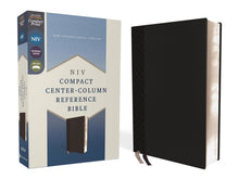 Load image into Gallery viewer, Niv, Compact Center-Column Reference Bible, Leathersoft, Black, Red Letter, Comfort Print: New International Version, Black, Leathersoft, Center-Column Reference, Red Letter, Comfort Print
