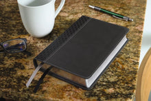 Load image into Gallery viewer, Niv, Compact Center-Column Reference Bible, Leathersoft, Black, Red Letter, Comfort Print: New International Version, Black, Leathersoft, Center-Column Reference, Red Letter, Comfort Print
