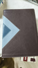 Load image into Gallery viewer, Clearance sale 2026, Illustrated Study Bible: New Living Translation, Teal &amp; Chocolate Edition by Tyndale (Author)  Format: Imitation Leather
