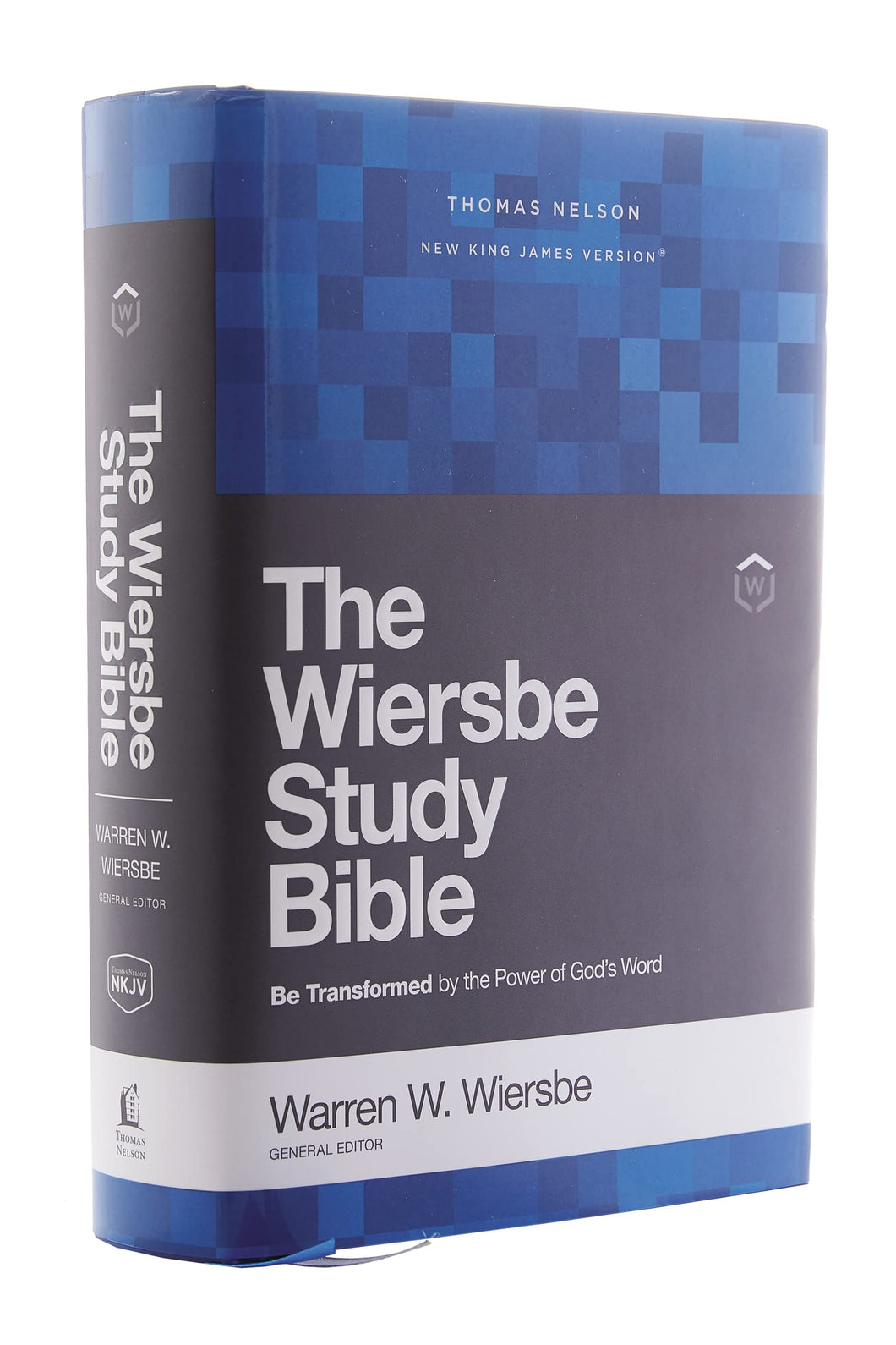 NKJV, Wiersbe Study Bible, Hardcover, Red Letter, Comfort Print: Be Transformed by the Power of God’s Word Hardcover