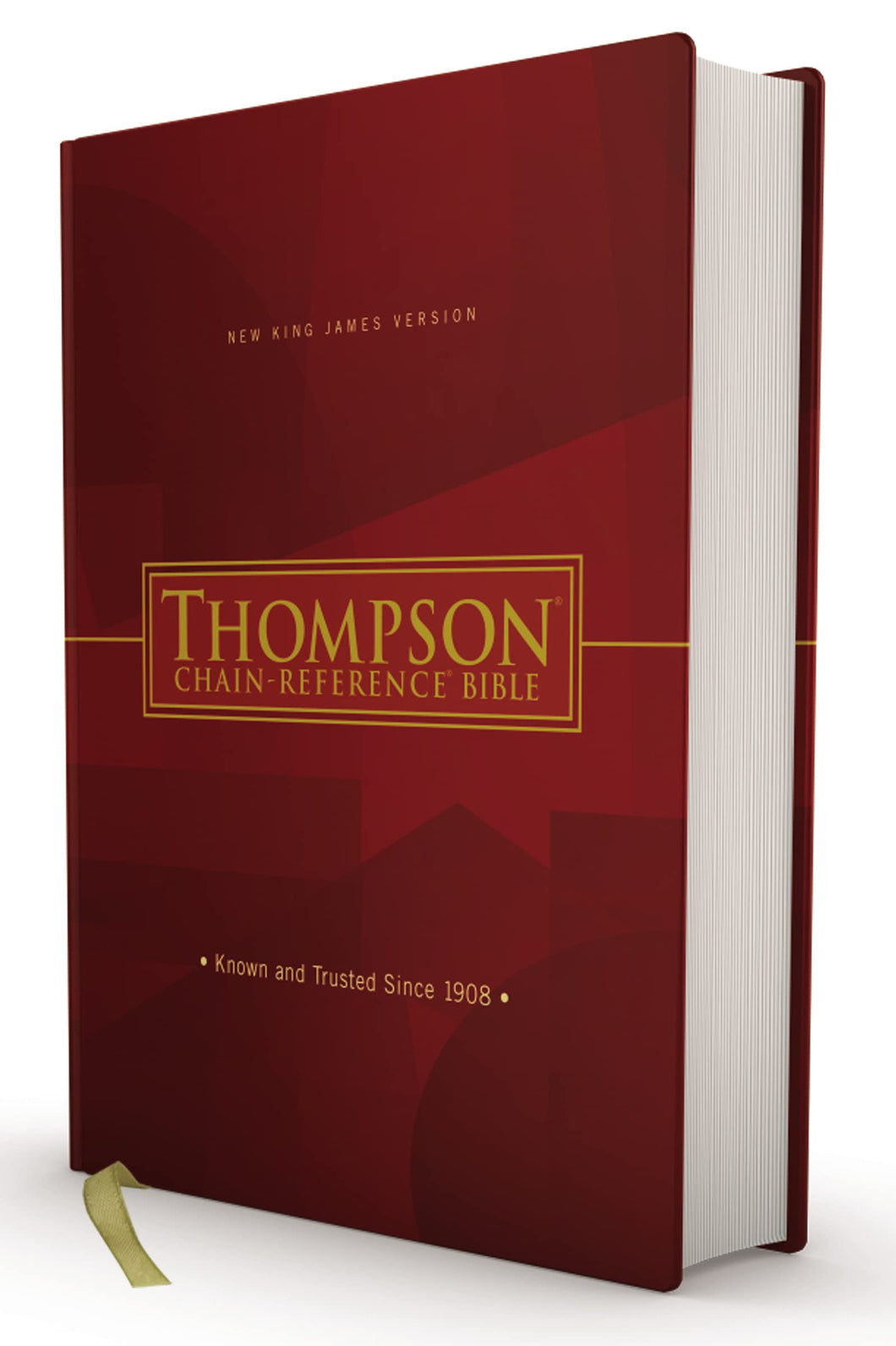 NKJV, Thompson Chain-Reference Bible, Hardcover, Red Letter: New King James Version, Red Letter Hardcover – Import,