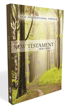 Load image into Gallery viewer, Outreach New Testament: New International Version, Green Forest Path Paperback – Special Edition
