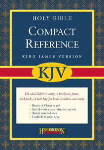 KJV Compact Reference Bible Bonded Leather