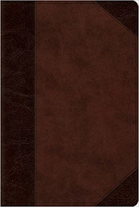 ESV Personal Reference Bible (TruTone, Brown/Walnut, Portfolio Design