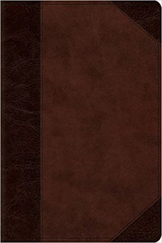 ESV Personal Reference Bible (TruTone, Brown/Walnut, Portfolio Design