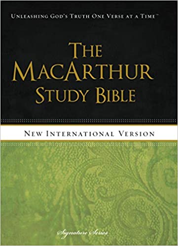 NIV, The MacArthur Study Bible, Hardcover