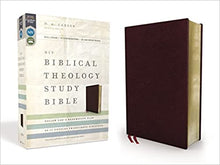 Load image into Gallery viewer, Biblical Theology Study Bible: New International Version, Burgundy, Bonded Leather, Comfort Print; Follow Gods Redemptive Plan As It Unfolds Throughout Scripture Bonded Leather – Illustrated,
