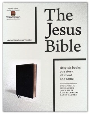 The Jesus Bible NIV Edition Imitation Leather Black