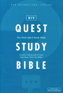 Niv, Quest Study Bible, Hardcover, Comfort Print Hardcover – Illustrated,