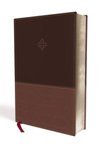 Load image into Gallery viewer, The Amplified Study Bible, Leathersoft/ Hardcover, Brown Imitation Leather
