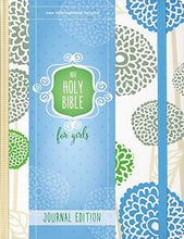 Load image into Gallery viewer, Niv, Holy Bible for Girls, Journal Edition, Hardcover, Cream, Elastic Closure Hardcover
