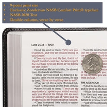 Load image into Gallery viewer, NASB, Thinline Bible, Leathersoft, Teal, Red Letter, 2020 Text, Comfort Print
