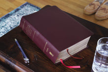 Load image into Gallery viewer, Biblical Theology Study Bible: New International Version, Burgundy, Bonded Leather, Comfort Print; Follow Gods Redemptive Plan As It Unfolds Throughout Scripture Bonded Leather – Illustrated,

