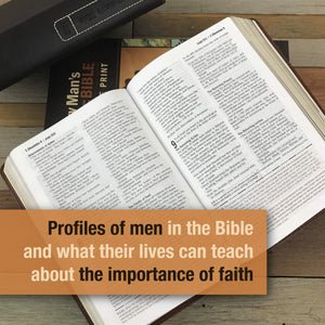 NIV Every Man's Bible Deluxe Heritage Edition: New International Version, Deluxe Heritage Edition Imitation Leather
