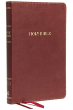 Load image into Gallery viewer, KJV, Thinline Bible, Leathersoft, Burgundy, Red Letter, Comfort Print: Holy Bible, King James Version Imitation Leather
