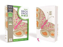 Load image into Gallery viewer, NIrV Backpack Bible -- Flexcover, Pink Butterfly Edition
