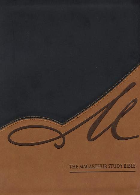 The NASB, MacArthur Study Bible, Leathersoft - Black