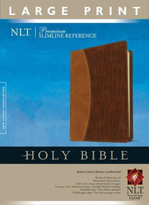 Holy Bible Slimline Reference NLT Large Print