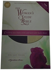 KJV, The Woman's Study Bible, Imitation Leather, Turquoise (Signature)