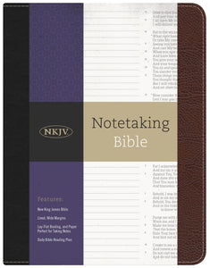 NKJV Notetaking Bible Bonded Leather