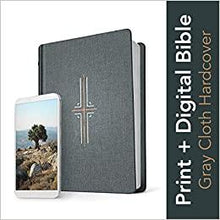 Load image into Gallery viewer, Tyndale NLT Filament Bible (Hardcover Cloth, Gray)
