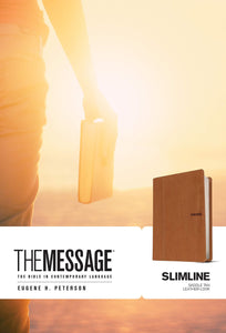 Message Slimline Edition Bible - Brown Colour